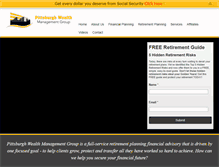 Tablet Screenshot of pittsburghwealthmanagementgroup.com